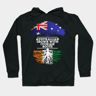 Australian Grown With Ivorian Roots - Gift for Ivorian With Roots From Ivory Coast Hoodie